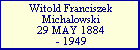 Witold Franciszek Michalowski