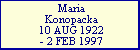 Maria Konopacka