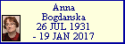 Anna Bogdanska