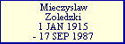 Mieczyslaw Zoledzki