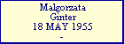 Malgorzata Ginter