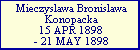 Mieczyslawa Bronislawa Konopacka