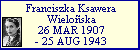 Franciszka Ksawera Wielo�ska