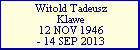 Witold Klawe
