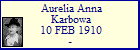 Anna Amelia Karbowa