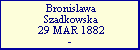Bronislawa Szadkowska