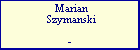Marian Szymanski