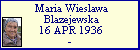 Maria Wieslawa Blazejewska