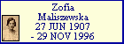 Zofia Maliszewska