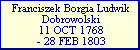 Franciszek Borgia Ludwik Dobrowolski