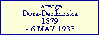 Jadwiga Dora-Derdzinska
