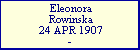Eleonora Rowinska