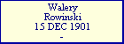 Walery Rowinski