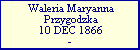 Waleria Maryanna Przygodzka