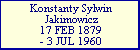 Konstanty Sylwin Jakimowicz
