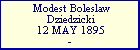 Modest Boleslaw Dziedzicki