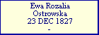 Ewa Rozalia Ostrowska