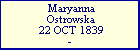 Maryanna Ostrowska