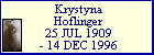 Krystyna Hoflinger