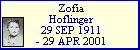 Zofia Hoflinger
