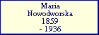 Maria Nowodworska