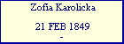 Zofia Karolicka 