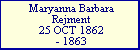 Maryanna Barbara Rejment
