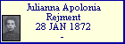 Julianna Apolonia Rejment