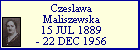 Czeslawa Maliszewska