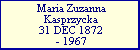 Maria Kasprzycka