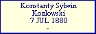 Konstanty Sylwin Kozlowski