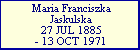 Maria Franciszka Jaskulska