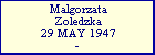 Malgorzata Zoledzka