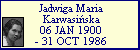 Jadwiga Maria Karwasi�ska