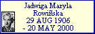 Jadwiga Rowi�ska