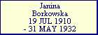 Janina Borkowska