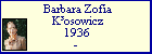 Barbara Zofia K�osowicz