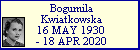 Bogumi�a Kwiatkowska