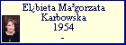 El�bieta Ma�gorzata Karbowska