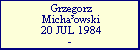 Grzegorz Micha�owski