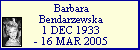 Barbara Bendarzewska