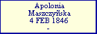 Apolonia Maszczy�ska