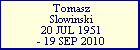 Tomasz Slowinski