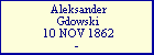 Aleksander Gdowski