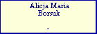 Alicja Maria Borsuk