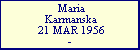 Maria Karmanska
