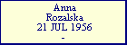 Anna Rozalska