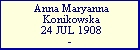 Anna Maryanna  Konikowska
