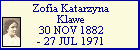 Zofia Klawe
