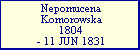 Nepomucena Komorowska